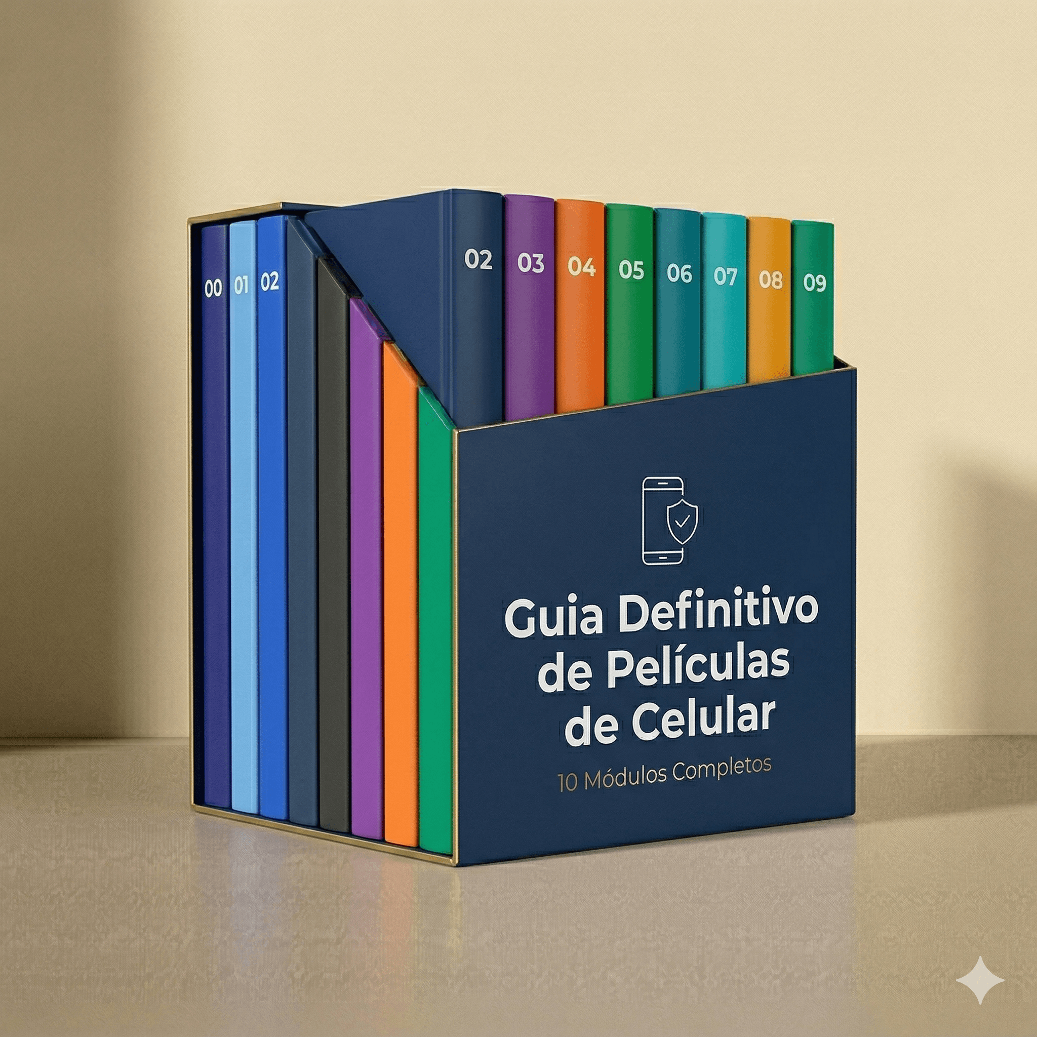 Guia Definitivo de Películas — Mockup do produto